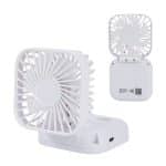 Whirlwind Mini Folding Rechargeable Fan with Lanyard - 5