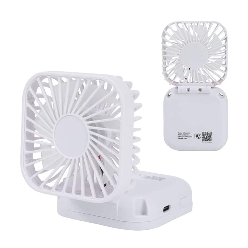 Whirlwind Mini Folding Rechargeable Fan with Lanyard - 5