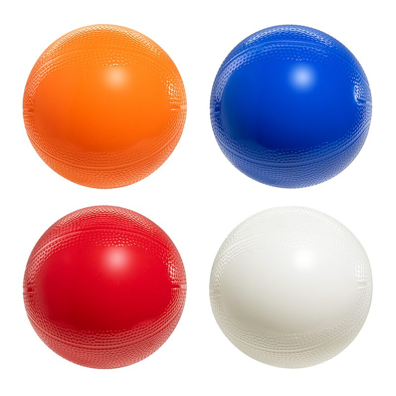 Basketball 4" Vinyl Sports Ball - 1