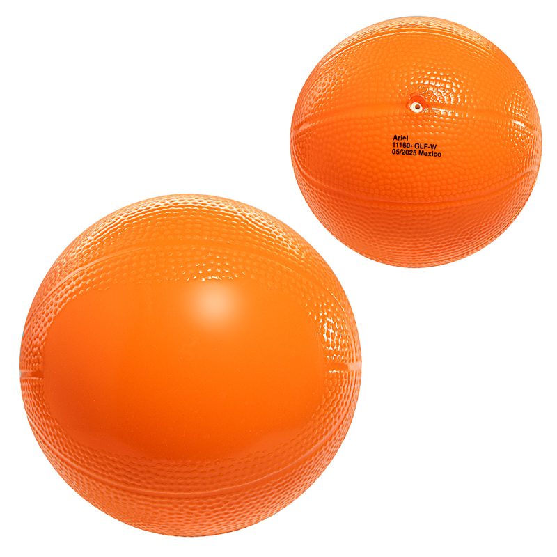 Basketball 4" Vinyl Sports Ball - 3