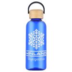 Sanzio 21 oz RPET Bottle with Bamboo Lid - 2