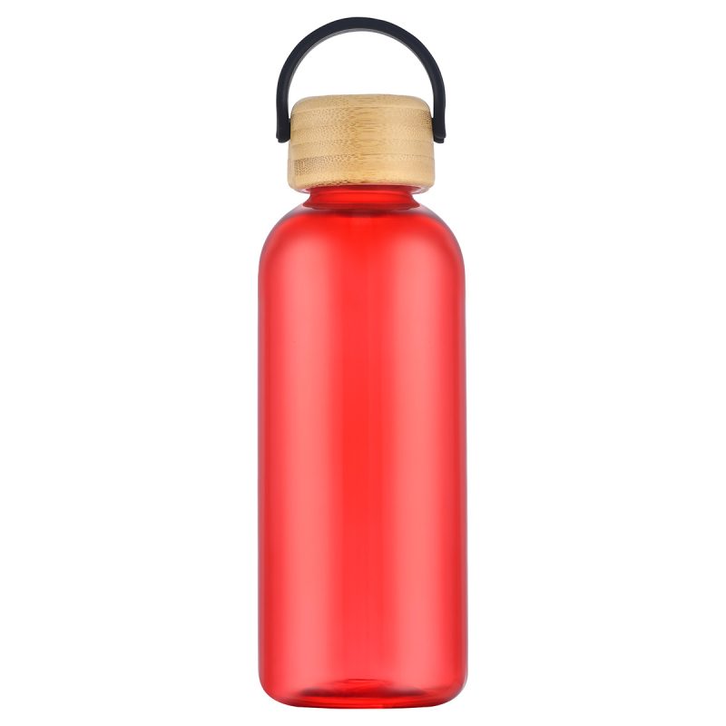 Sanzio 21 oz RPET Bottle with Bamboo Lid - 7