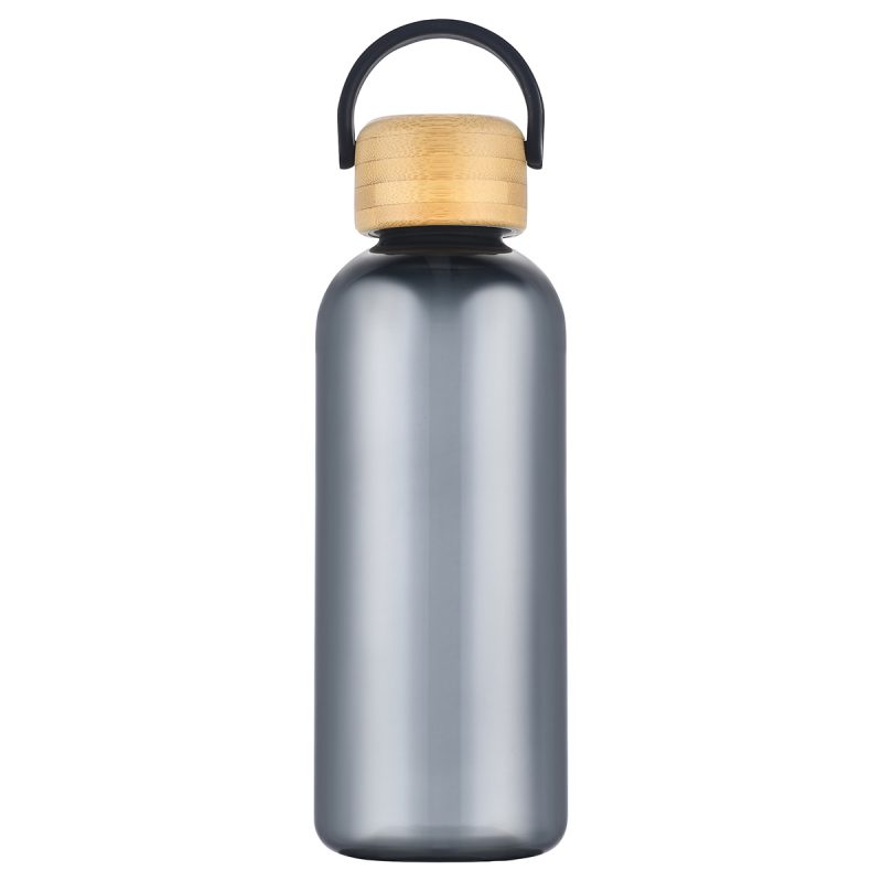 Sanzio 21 oz RPET Bottle with Bamboo Lid - 9