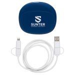 Stow 'N Go 4-in-1 60W PD 39" Data & Fast Charging Cable with Silicone Pouch - 4