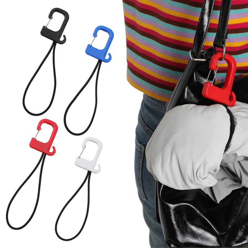 Swivel Clip Folding Bag Hanger - 1
