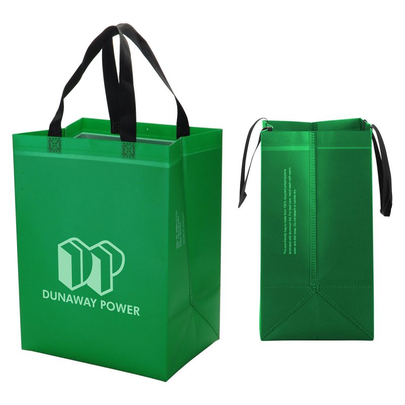 Calypso 75GSM Recycled Non-Woven Polypropylene Heat-Sealed Insulated Tote - 6