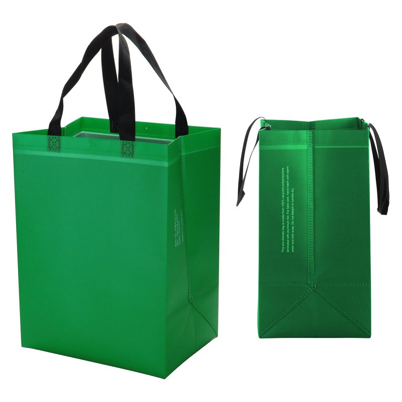 Calypso 75GSM Recycled Non-Woven Polypropylene Heat-Sealed Insulated Tote - 7