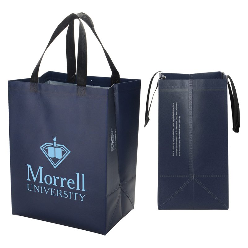 Calypso 75GSM Recycled Non-Woven Polypropylene Heat-Sealed Insulated Tote - 8
