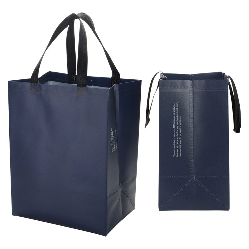 Calypso 75GSM Recycled Non-Woven Polypropylene Heat-Sealed Insulated Tote - 9