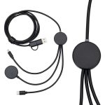 Infinity 5-in-1 48" Charging Cable with Watch Charger & Light-Up Logo - 1
