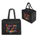 Kingston 80GSM Recycled Non-Woven Polypropylene Heat-Sealed Tote - 2