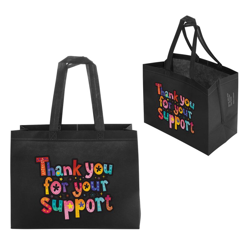 Kingston 80GSM Recycled Non-Woven Polypropylene Heat-Sealed Tote - 2