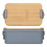 Chuckwagon Stackable Lunch Box With Bamboo Lid & Utensils - 3