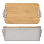 Chuckwagon Stackable Lunch Box With Bamboo Lid & Utensils - 5