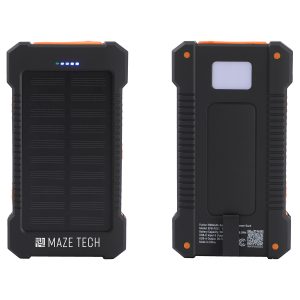 Fusion 5000mAh Solar-Charging Power Bank