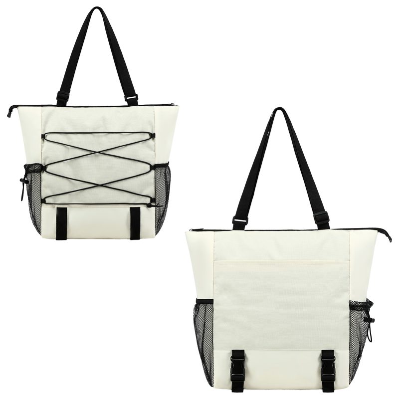 Halsted 600D Ripstop and Washed Nylon Zippered Tote Bag - 1