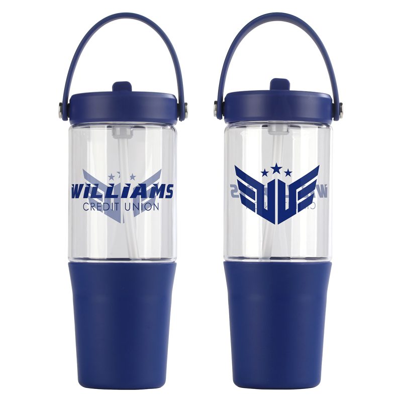 Harbor 40 oz Recycled Tumbler with Straw - 4