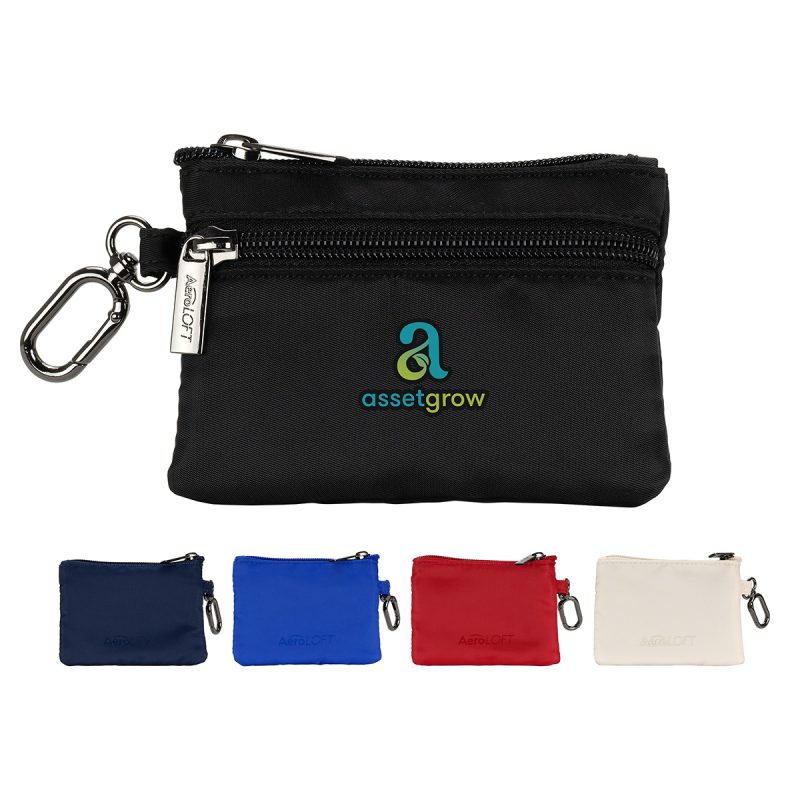 AeroLOFT® Carabiner Zip Wallet