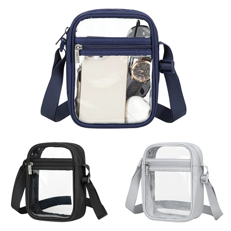 AeroLOFT® Clear View Crossbody Stadium Bag - 1