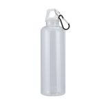 Aloha 25 oz RPET Reusable Translucent Bottle w/ Carabiner - 5