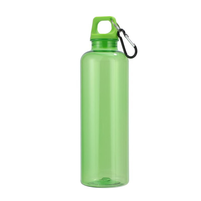 Aloha 25 oz RPET Reusable Translucent Bottle w/ Carabiner - 7
