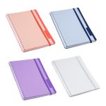 Arcadia Soft Spiral Notebook With Front Pocket