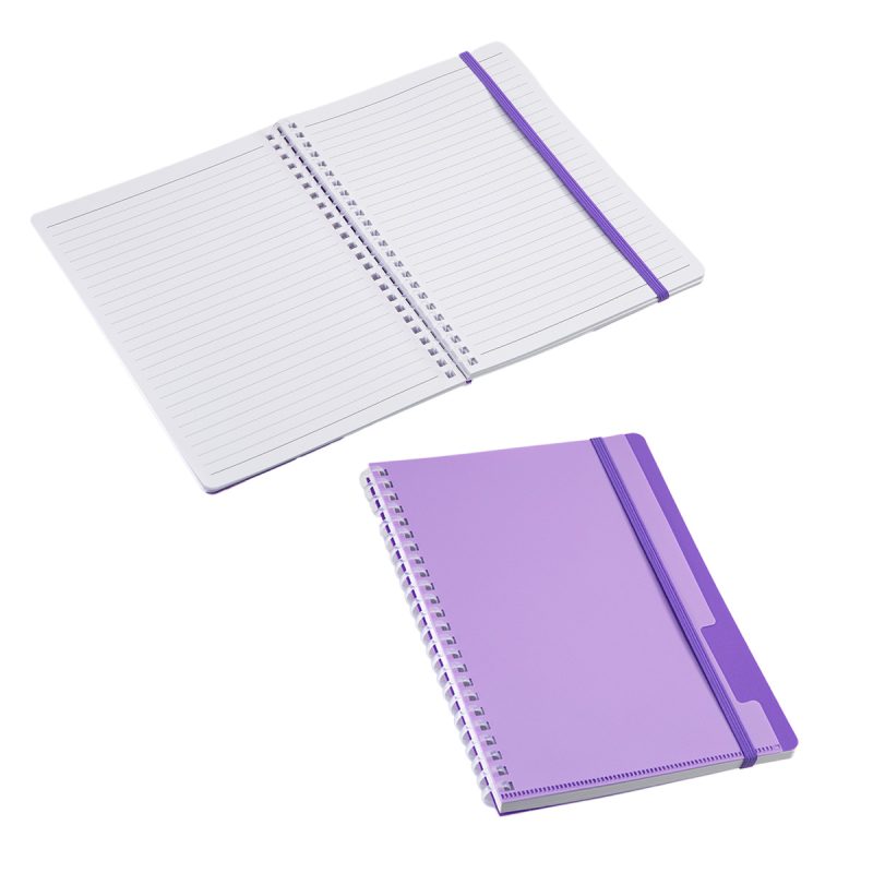Arcadia Soft Spiral Notebook With Front Pocket - 6