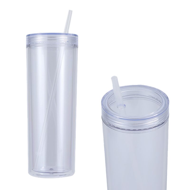 Arden 16 oz Recycled Acrylic Straw Tumbler - 2