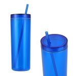 Arden 16 oz Recycled Acrylic Straw Tumbler - 5