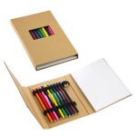 Artisan Sketch Pad With 10-Piece Colored Pencil Set - 1