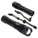 Best Buddy Tools ®  Zoom Rechargeable Aluminum Telescopic-Focus LED Flas - 1