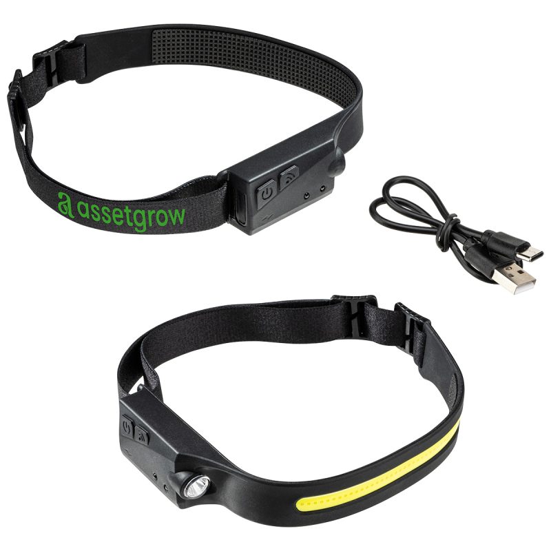 Best Buddy Tools® Comet 2-in-1 Rechargeable COB Lightbar & LED Headlamp wi