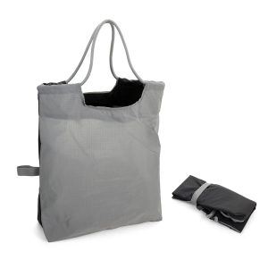 Boulevard Foldable Ripstop Tote with Cinch Cord Handles
