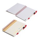 Camber Spiral Notebook with Colorful Sticky Notes & Pen - 6