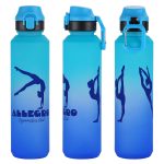 Chroma 27 oz Tritan® Bottle with Snap-Top Lid & Carabiner - 4