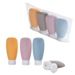Continental 4-Bottle Travel Set in Zippered Pouch - 1