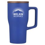 Element 18 oz Ceramic Mug w/ Wood Lid - 4