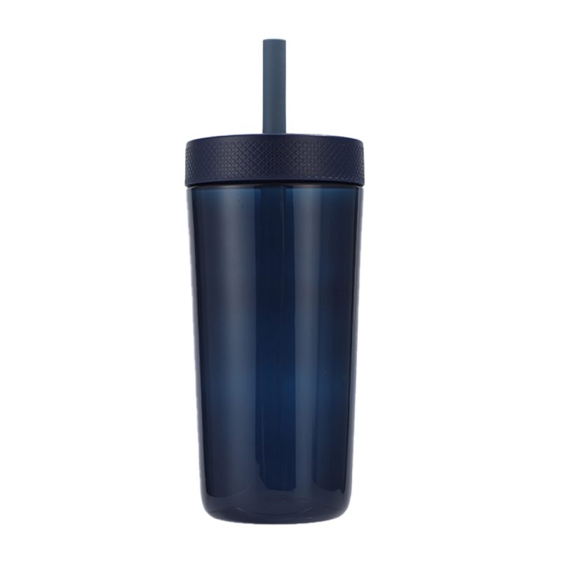 Havana 22 oz Recycled Polypropylene Tumbler with Silicone Straw - 2