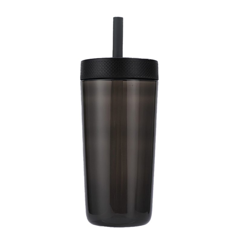 Havana 22 oz Recycled Polypropylene Tumbler with Silicone Straw - 5