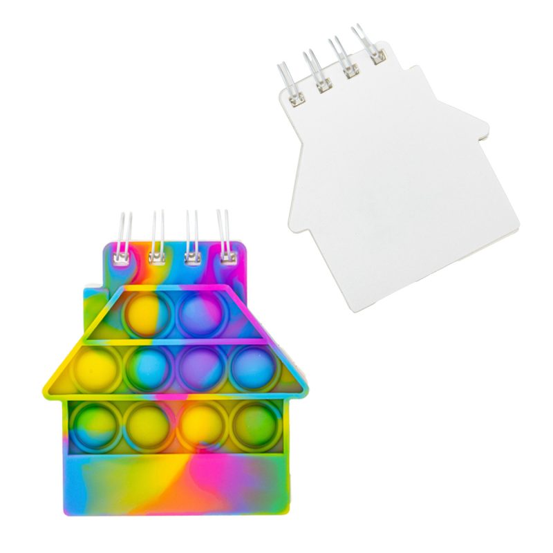 House Push Pop Spiral Notebook - 7