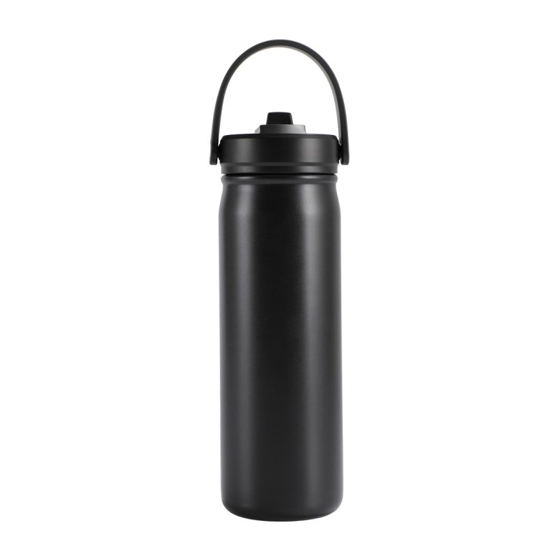 Lennon 20 oz Eco-friendly Straw Lid Vacuum Bottle - 2
