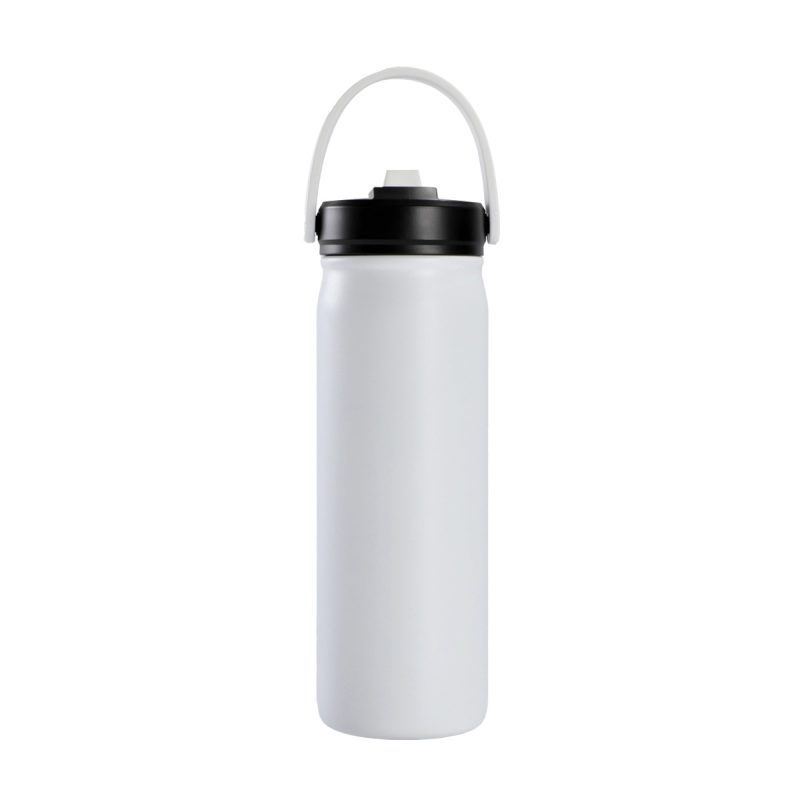Lennon 20 oz Eco-friendly Straw Lid Vacuum Bottle - 6