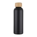 Lexi 17 oz Eco-Friendly Vacuum Stainless Steel Bottle w/ Bamboo Lid - 2