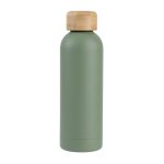Lexi 17 oz Eco-Friendly Vacuum Stainless Steel Bottle w/ Bamboo Lid - 6