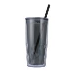 Luster 16 oz Recycled Acrylic Straw Tumbler - 6