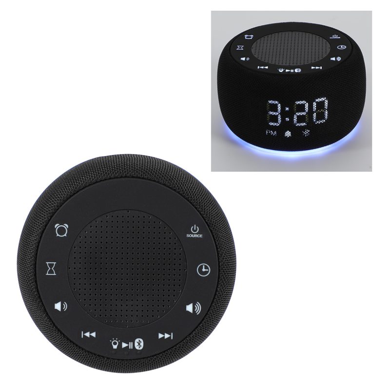 Meridian Digital Clock with Wireless Speaker & White Noise Sounds - 1