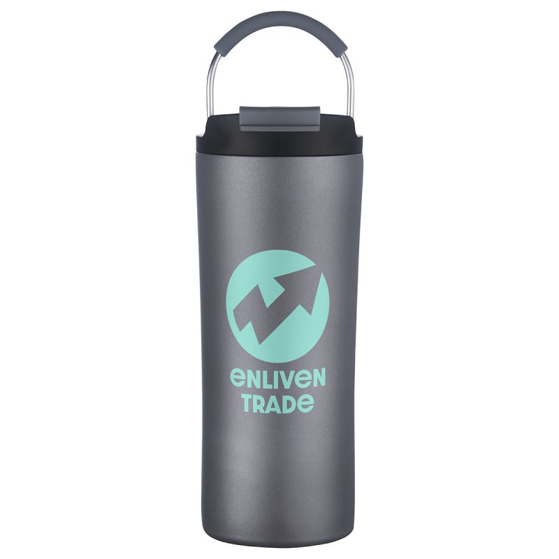 Minos 21 oz Eco-Friendly 2-in-1 Vacuum Insulated Tumbler - 6