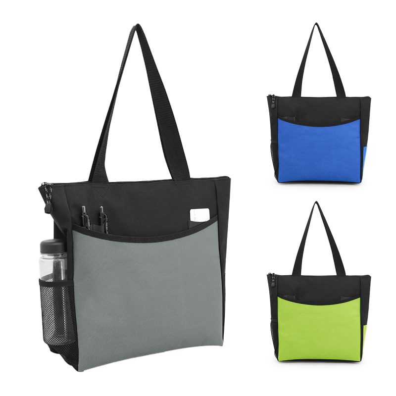 Pavilion Zippered Polyester Event Tote - 1