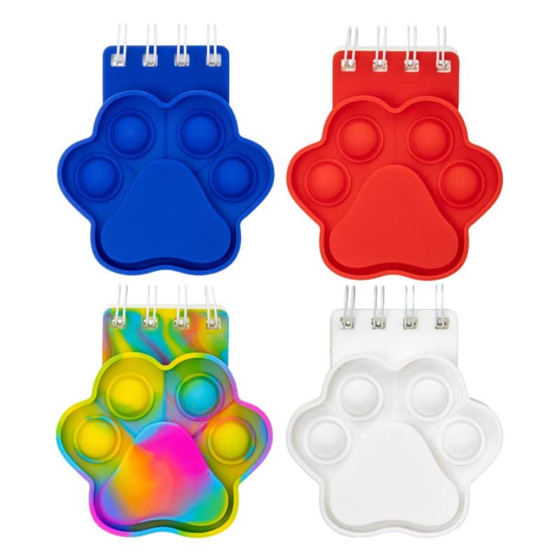 Paw Push Pop Spiral Notebook