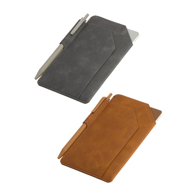 Protege Mini Notebook With Pen & Front Pocket - 1